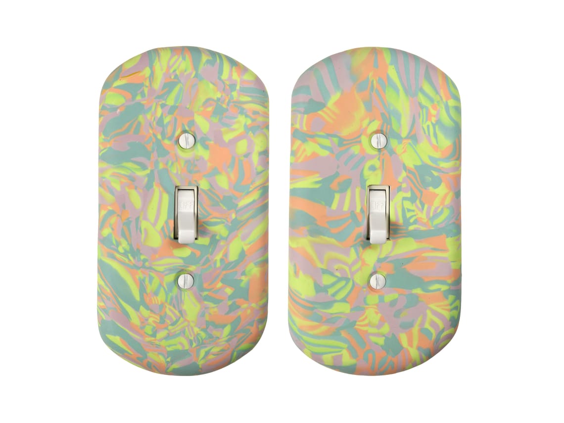 Psychedelics with Lime switch plate set