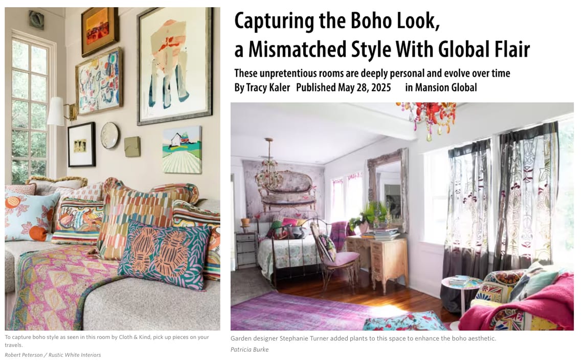 Beautiful Boho Examples